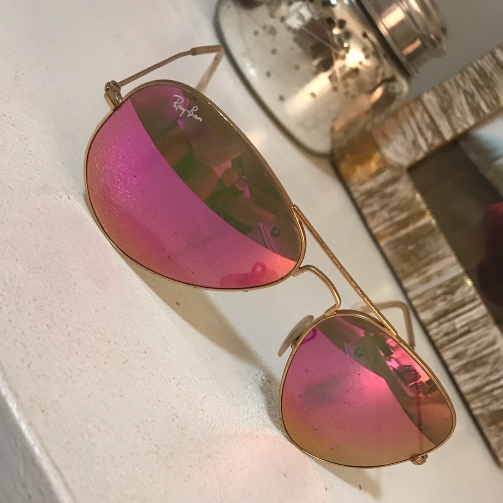 Polarized Aviator RayBan Sunglasses